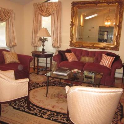 Stunning Custom D & D NYC Living Room Suite 