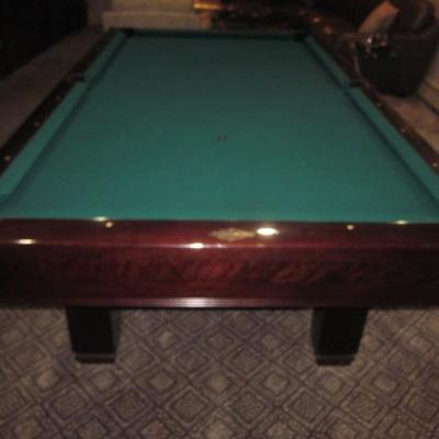 Brunswick Pool Table and Extras  