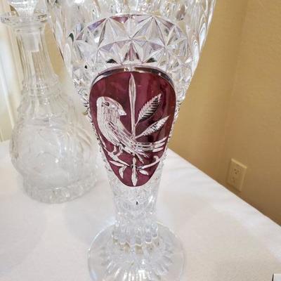 Bohemian cut glass