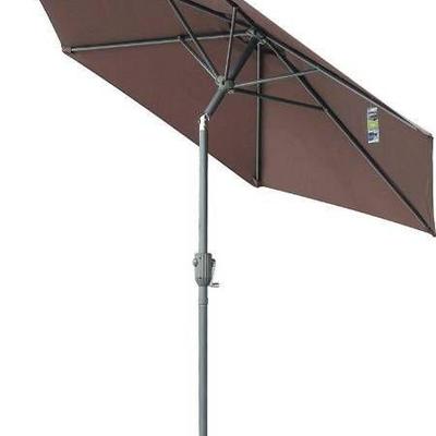 Caymus 9 Ft Market Outdoor Table Patio Umbrella wi ...