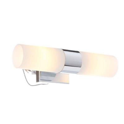 Chrome Two-Light Wall Sconce