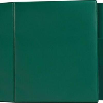 5 Staples Heavy-Duty Binder with D-Rings, Green