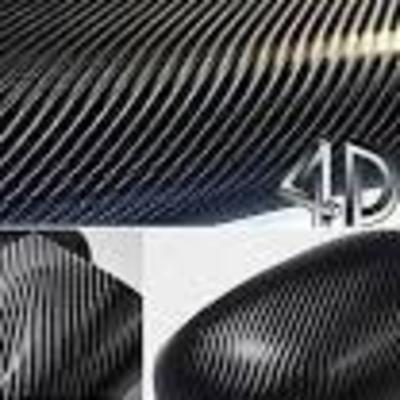 Diyah 4D Black Carbon Fiber Vinyl Wrap Sticker w A ...