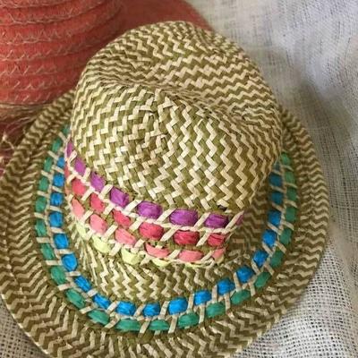 Set of great hats for summer or travel