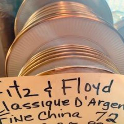 Fitz & Floyd Classique D'Argent Fine China