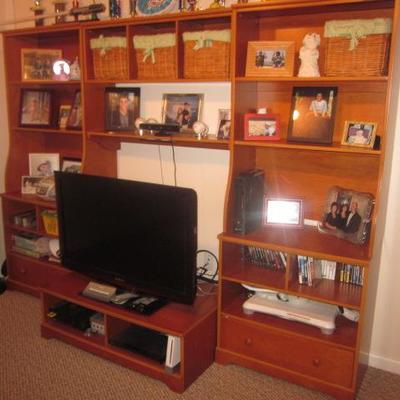 Wall Units To Choose From & TV's 