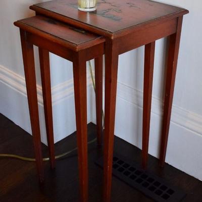 Chinoiserie nesting tables