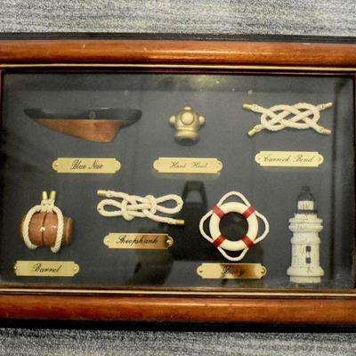 Nautical shadowbox