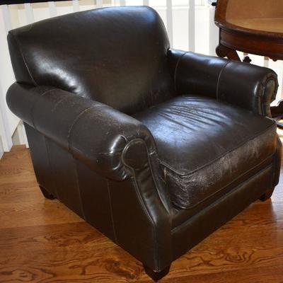 Kincaid leather club chair