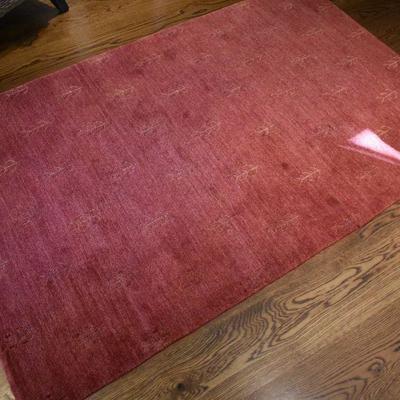Tibetan rug, measures approx. 4' X 6'