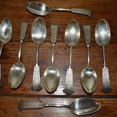Silverplate spoons