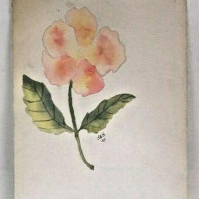 WY3001: WATERCOLOR PAINTING BY NEW ORLEANS ARTIST BARBARA BROUSSARD   https://www.ebay.com/itm/123952007911