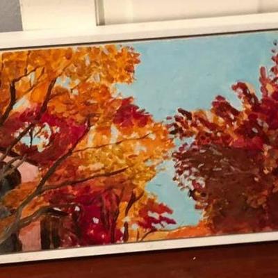 ML3047: Conner McManus Art: November Providence Acrylic on Canvas Local Pickup  https://www.ebay.com/itm/113966074645