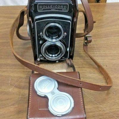 LAN606 VINTAGE ROLLEICORD TWIN LENS REFLEX CAMERA FRANKE & HEIDECKE COMPANY MAD  https://www.ebay.com/itm/113989607648