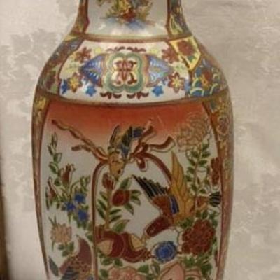SM3012: Oriental Vase 15" $12 -   - Only available offline at office
