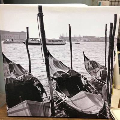 SP1576 Giclee Italy Black and White #2 Art Local Pickup $10  - Only available offline at office