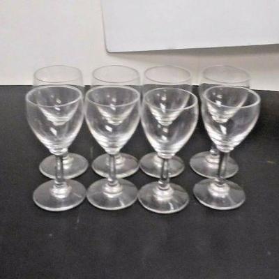 SM6002 LOT OF 8 BACCART SMALL CRYSTAL SHOT GOBLETS MADE IN FRANCE  https://www.ebay.com/itm/123969702923