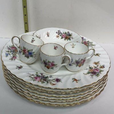LAN575: 12 Pieces Mintons Marlow Fine Dinning China Lot Local Pickup Plate Cup  https://www.ebay.com/itm/123989643050