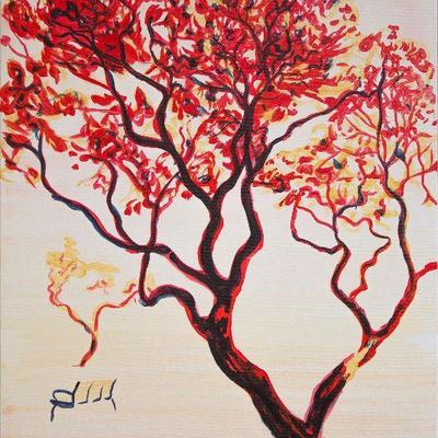 ML3025: Conner McManus Art The Watcher 36â€³x24â€³ Acrylic on canvas 2017  https://www.ebay.com/itm/123974619216