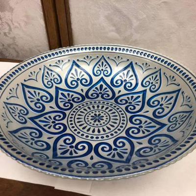 SM3011: KP Valera Bowl White and Blue $24  -   - Only available offline at office