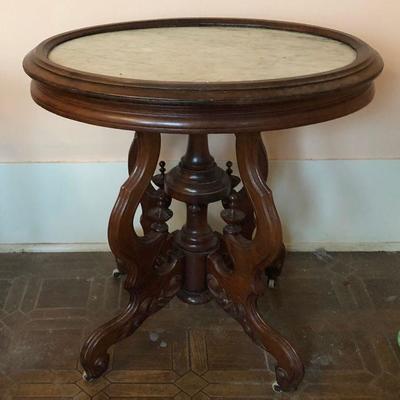 SL3004: Rococo White Marble Top Table Local Pickup  https://www.ebay.com/itm/113946005839 