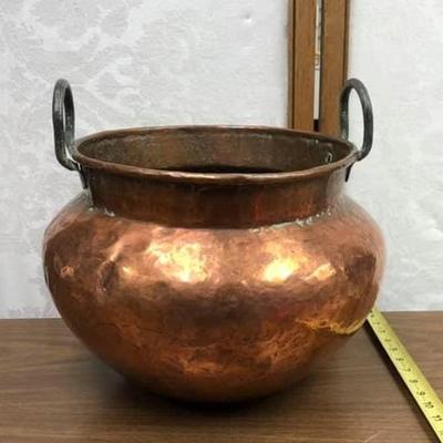 SM3004: XXL Copper POt With Handles Local Pickup  https://www.ebay.com/itm/123965156259