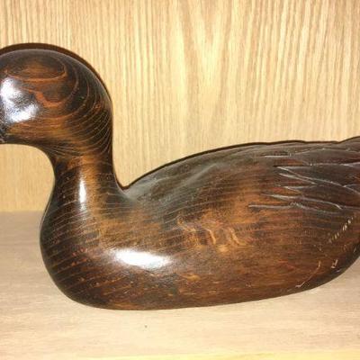 collectible wooden duck  