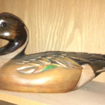 collectible wooden duck  