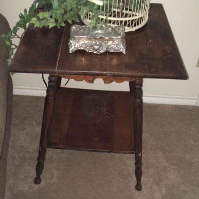 antique ball and claw table 