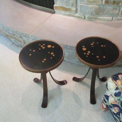 RARE pair of Edward Wormley Constellation tables