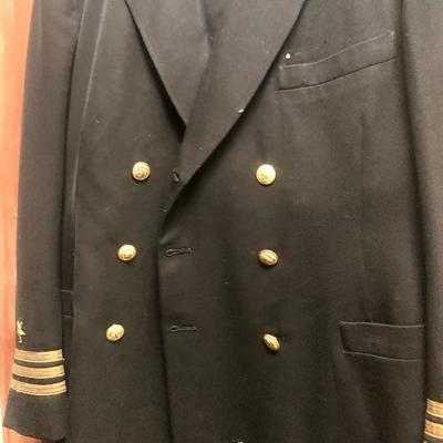 Vintage navy uniform