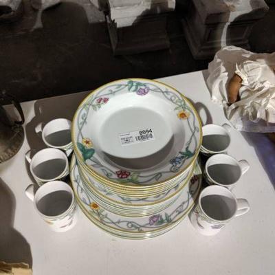 Dansk Cafe Floral Dishware