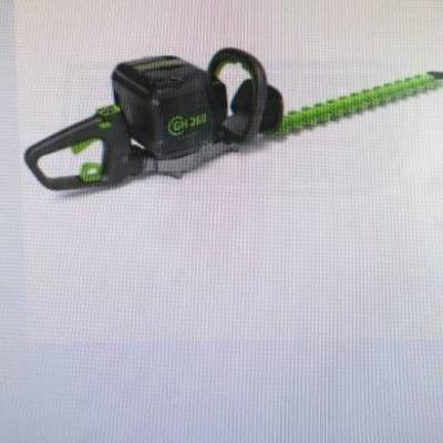 green works hedge trimmer 26in