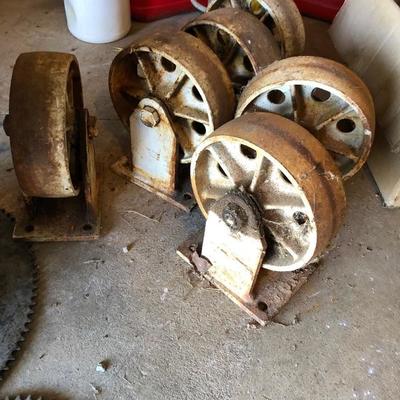 Large Steel Casters