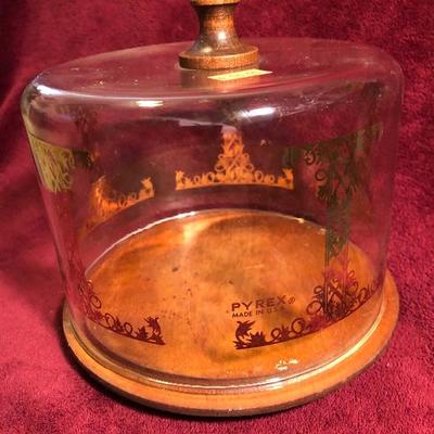 Pyrex Covered Cheese dish