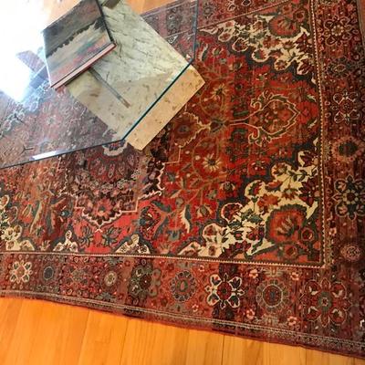Antique handwoven Persian rug $795
81 X 57