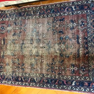 Antique handwoven Persian rug $425
57 X 42