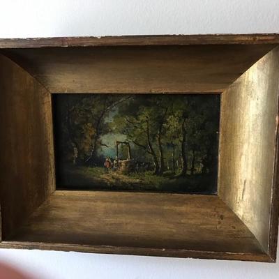 Water well not signed $75 French