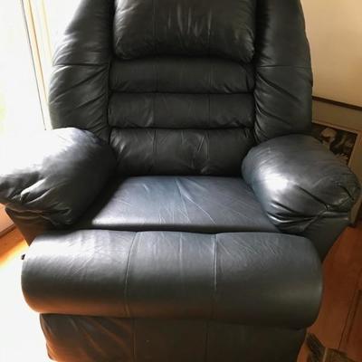Leather rocker/recliner $325
41 X 36 X 39