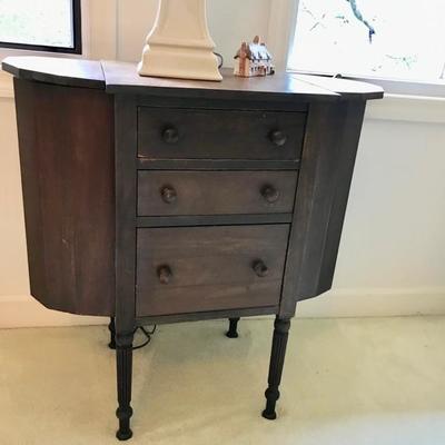 Antique sewing table $150
2 available