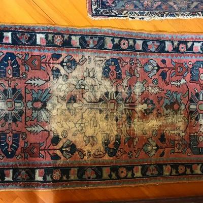 Antique handwoven Persian rug $245
45 X 30