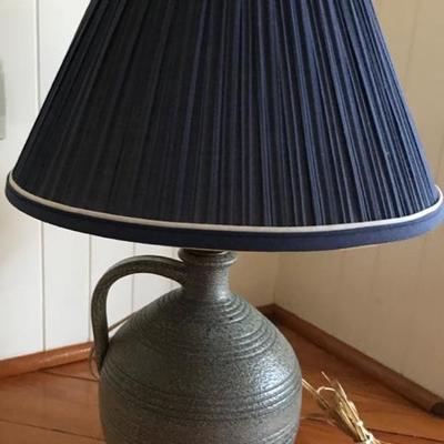Pottery lamp $75
