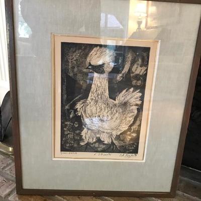 Lithograph $75