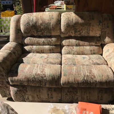 Recliner sofa $40