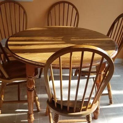 Kitchen Table + Five Chairs