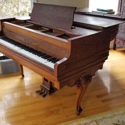 Chickering Grand Piano with Ampico reproducer $600