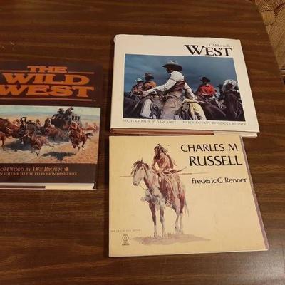 3 books - 2 are CM Russell