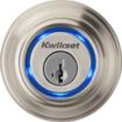 Kwikset - Kevo Bluetooth Deadbolt - Satin Nickel