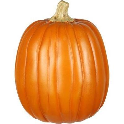 #12 Harvest Pumpkin with Natural Stem Halloween De ...