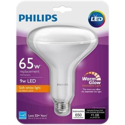 Philips Lightbulbs 65W Equivalent Soft White BR40 ...